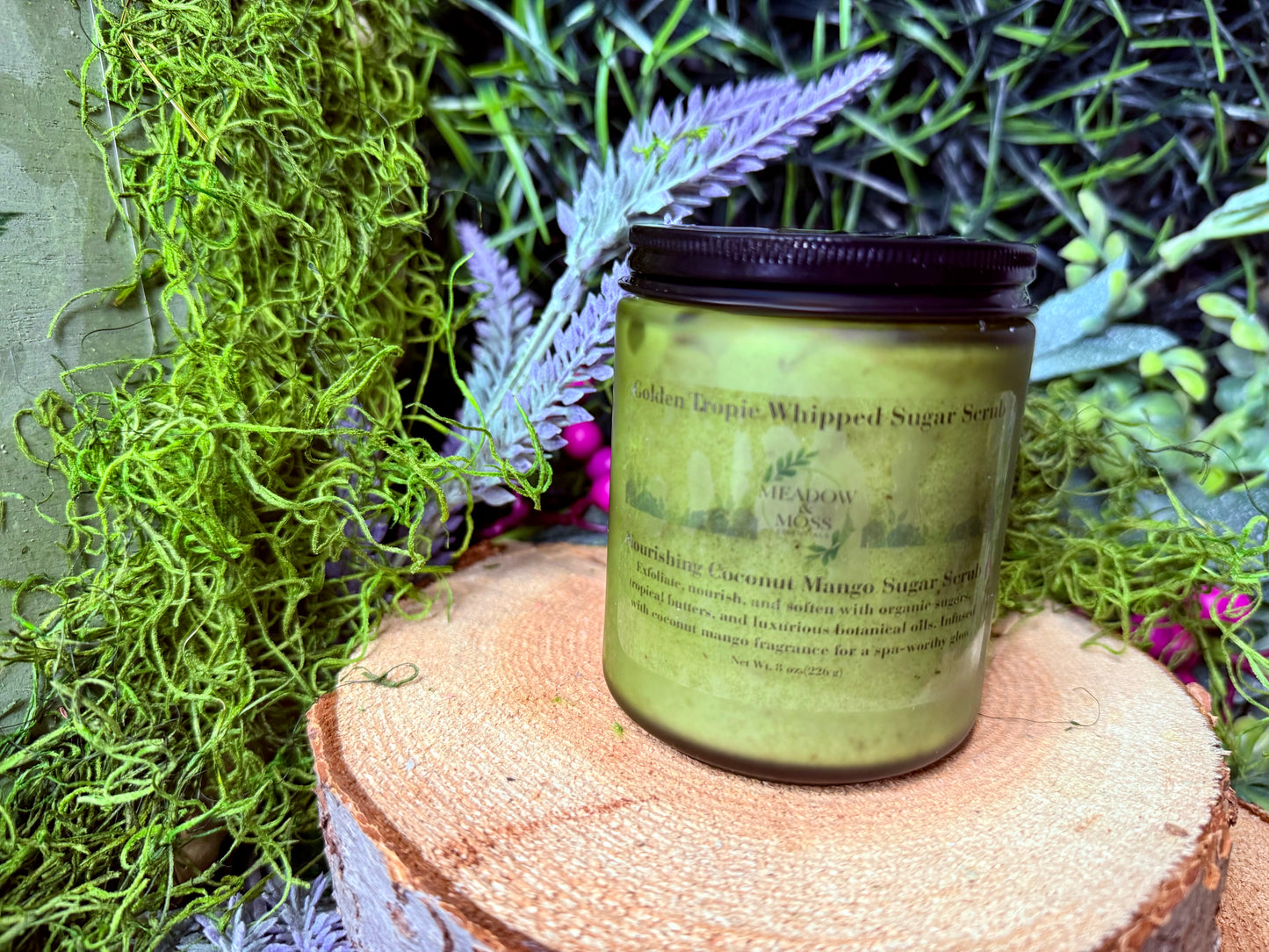 Golden Tropic Whipped Coconut & Mango Foaming Sugar Body Scrub