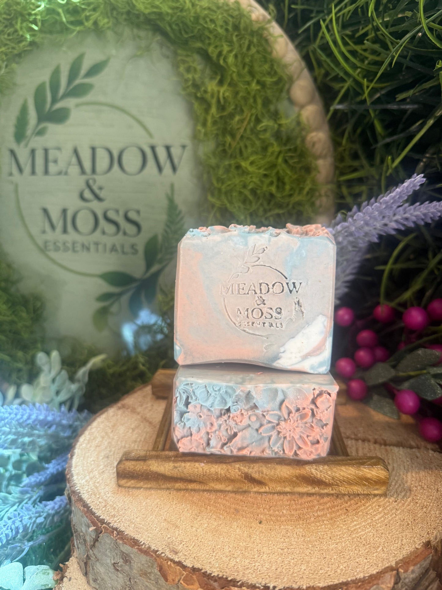 Velvet Luxe Floral Soap Bar