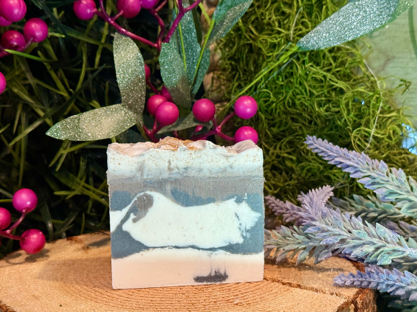 Whiskey Charcoal Walnut Soap Bar